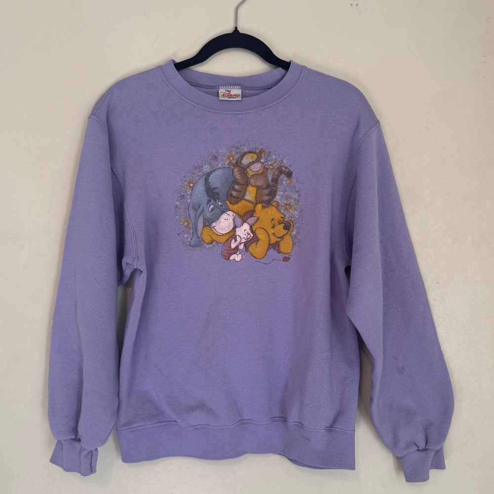 **stained** Vintage The Disney Store Winnie the Pooh Long sleeve